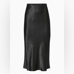 Babaton Slip Maxi Skirt in black